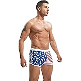 F plus R Men's Print Swim Trunks Bathing Suit Swimwear Board Shorts
