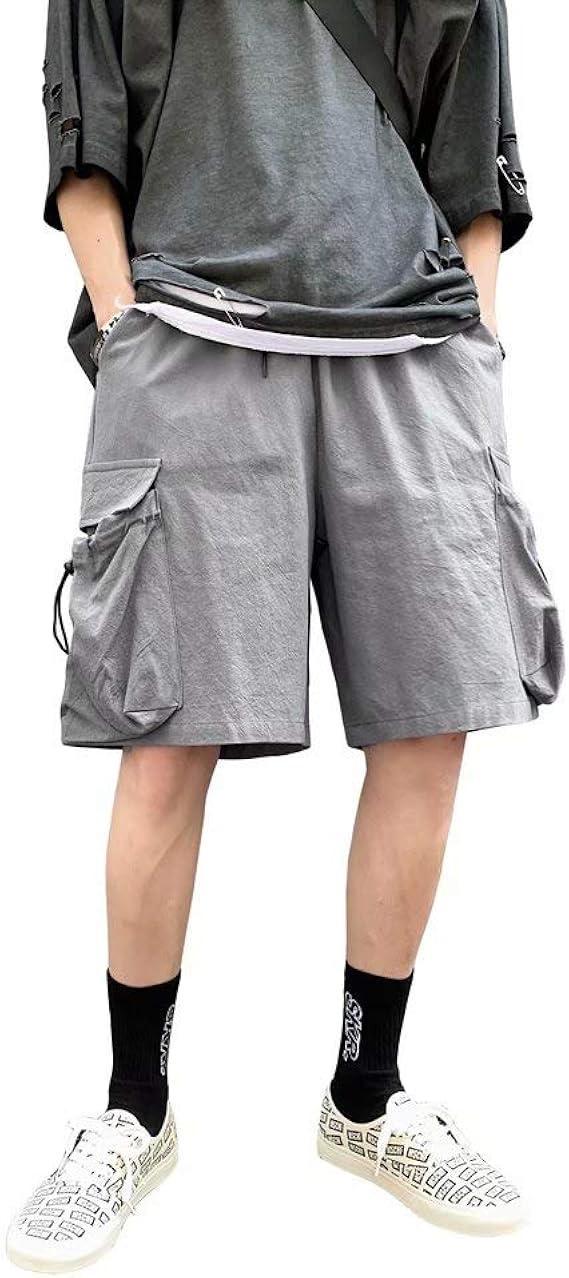 Amazon Tenflow ハーフパンツ メンズ カジュアル ショートパンツ ひざ丈 短パン カーゴパンツ ワークパンツ 作業着 半ズボン ストリート系 Dsa030 Dk1029 ショートパンツ 通販