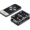 COOIDEA Toslink Automatic Switch Digital Optical Switcher 3 in 1 Out with Remote Control Supports 192k/24Bit PCM2.0 DTS Dolby-AC3 Compatible with HDTV/Xbox/Blu-Ray Player/PS