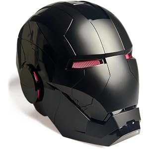 Iron Helmet Man MK5 1:1 Cosplay Mask Electronic Open/Close Voice Control for Adult Superhero Movie Role-Playing Helmet Touch