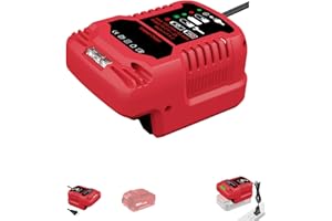 YRGJDCA for Bauer 20V Battery Charger - Compact & Lightweight, 1/3 Smaller Than Original, Space-Saving Design for Travel (110V for Home Input)