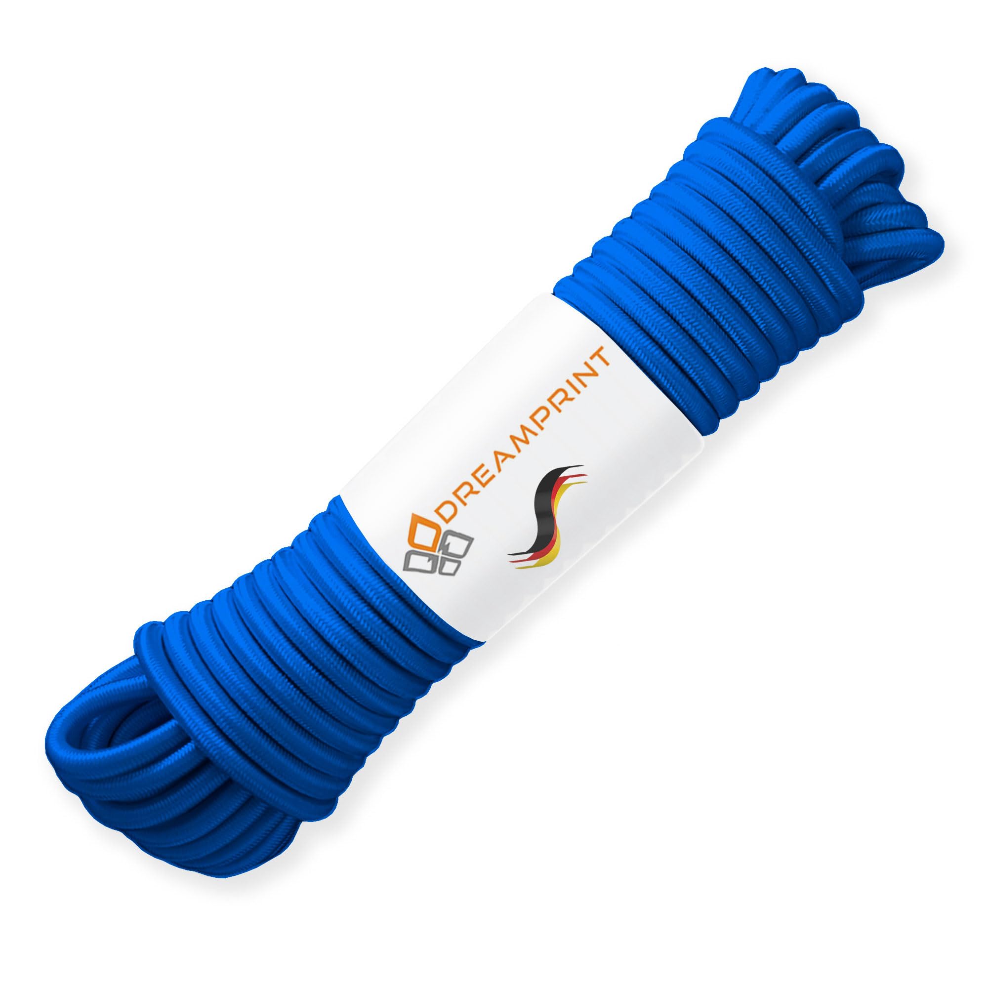 Expander cable 100 m Elastic Cord Rope 10 mm White Rubber and Rope Rubber Cord Elastic Rope tension and attach.