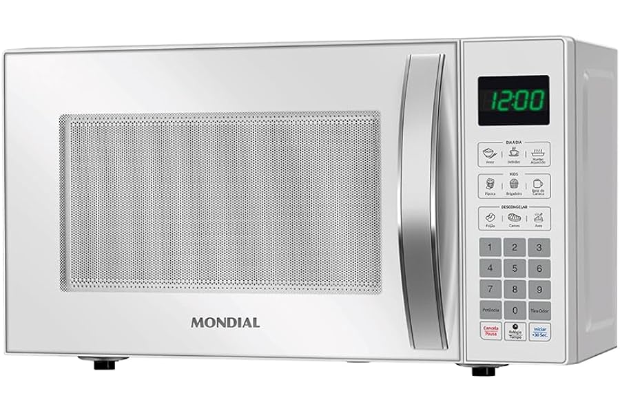 MONDIAL Micro-Ondas, Branco, 1200W, 110V - MO-01-21-W