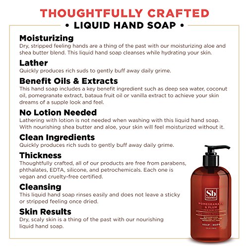SoapBox Soaps Hand Soap, Pomegranate & Plum, 3 Count - Thumbnail 2