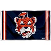 College Flags & Banners Co. Auburn Vintage Retro Throwback 3x5 Banner Flag