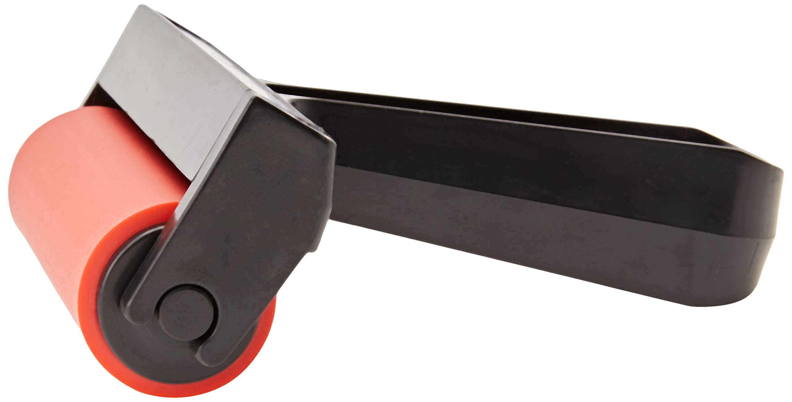 Gel Press Rubber Brayer - for printmaking, Scrapbooking, Paper Crafts, Home Decor & More - 4 Inches (10.2 cm), Red & Black