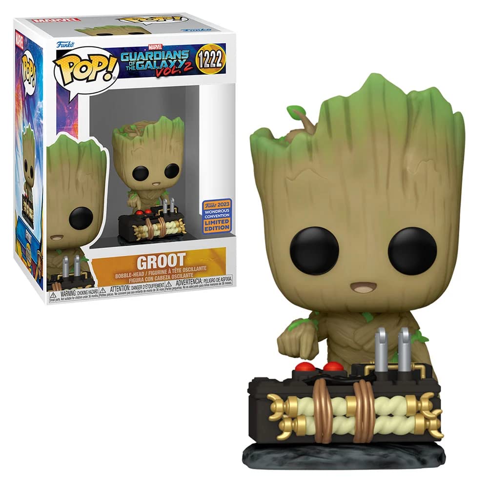 Funko Marvel Pop! Groot with Detonator WonderCon Exclusive