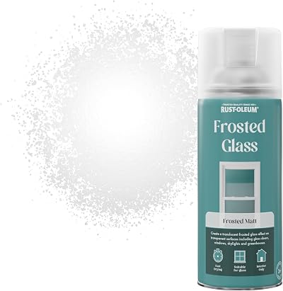 Rust-Oleum Frosted Glass Spray Paint 400ml Interior Use