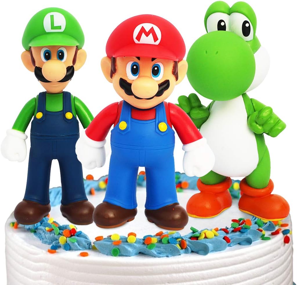 Zswq Figurine Super Mario Gateau Super Mario Figurine Deco Gateau Super Mario Figurine Super Mario Decoration Super Mario Pour Enfants Bebe Fete Danniversaire Fete Decoration Decorations De Gateau Decorations Zwembaddebeemd Nl