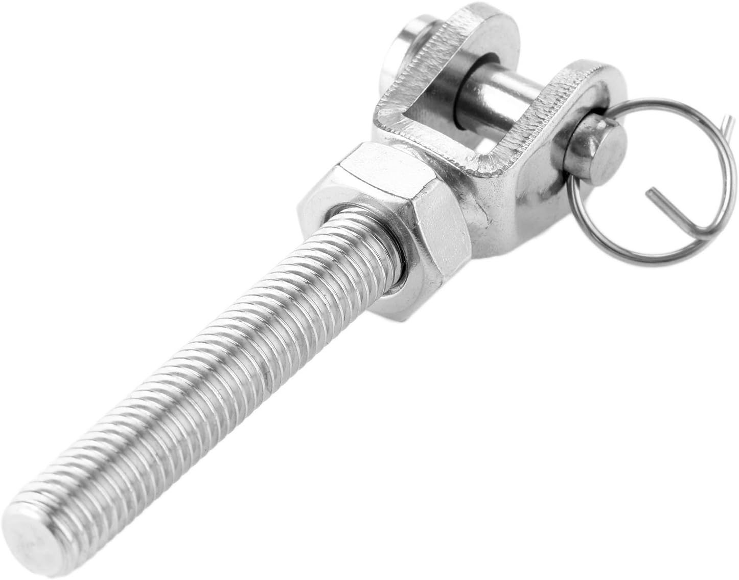 M10 304 Stainless Steel Jaw End Bolt Nut Replacement Turnbuckle Rigging