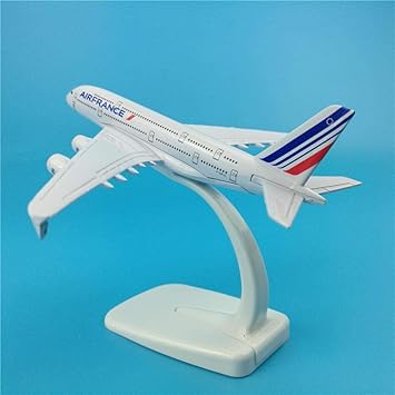 Amazon Co Jp 380合金製の16 Cmエールフランス旅客機モデルエールフランス1 500エアバス機体モデル スポーツ アウトドア