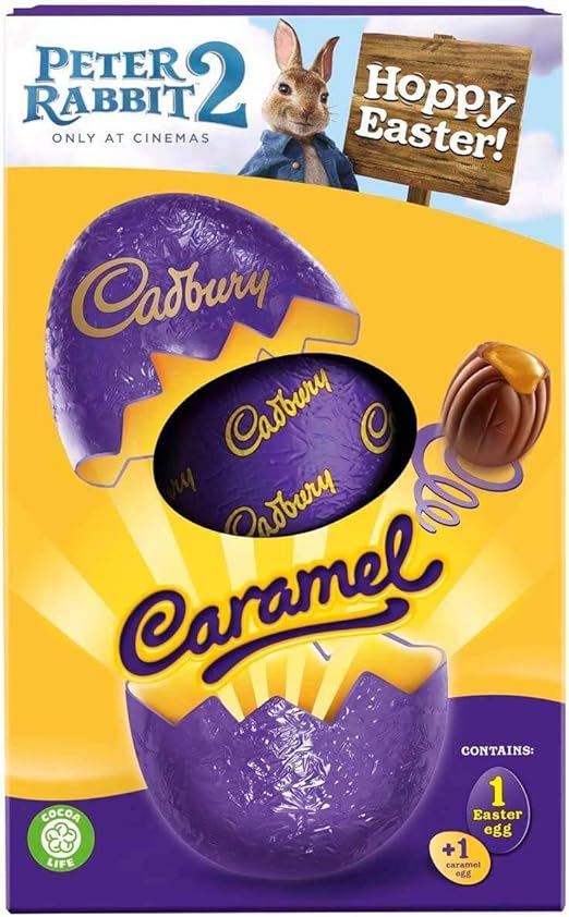 Dairy Milk Caramel Easter Egg 139g, Pack of 9 Amazon.co.uk Grocery