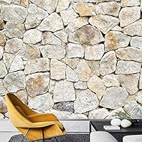 Wall Mural Brick Wall Removable Self-Adhesive Wallpaper Wall Decoration for Bedroom Living Room - 66x96 inches