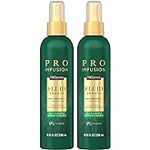TRESemme Pro Infusion Volume Tonic Hair Thickening Spray, 8 Oz - with Natural Coconut, Plant-Based Texturizing Spray, Biotin Products for Women, 2 Pack