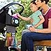 Munchkin Brica Stroller Organizer Plus with Phone Viewer and Wipes Case, Black