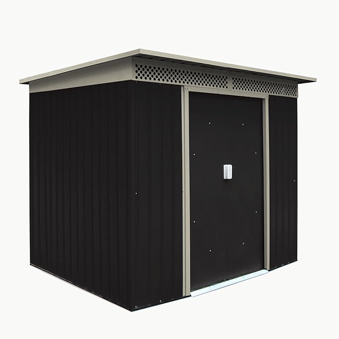 Dema Metall Geratehaus Dublin Anthrazit Amazon De Baumarkt