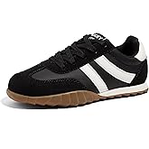 LUCKY STEP Boys Girls Casual Fashion Sneakers Classic Retro Walking Shoes Non Slip Running Trainers for Little Kids