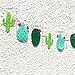 Cactus PartyBESTOYARD Banner Fabric Garland Banner for Tropical Party Birthday Party Festival Decoration