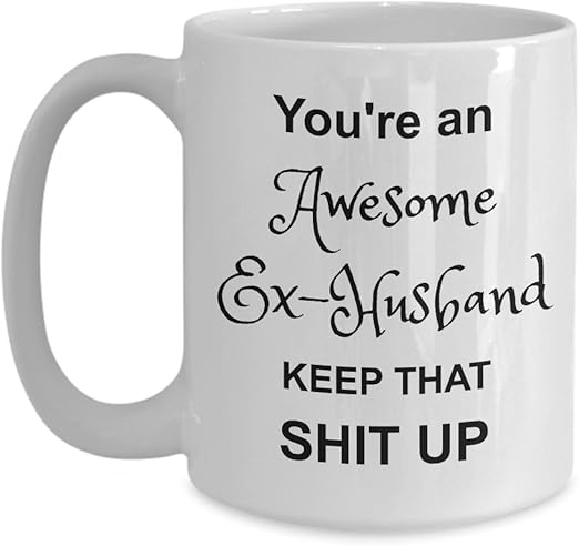 funny gifts for ex husband