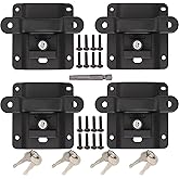 Tie Down Anchors Cleats Bed Compatible with 2015-2025 F150 F250 F350 Box Link Tie Downs with Tie Down Plates Brackets