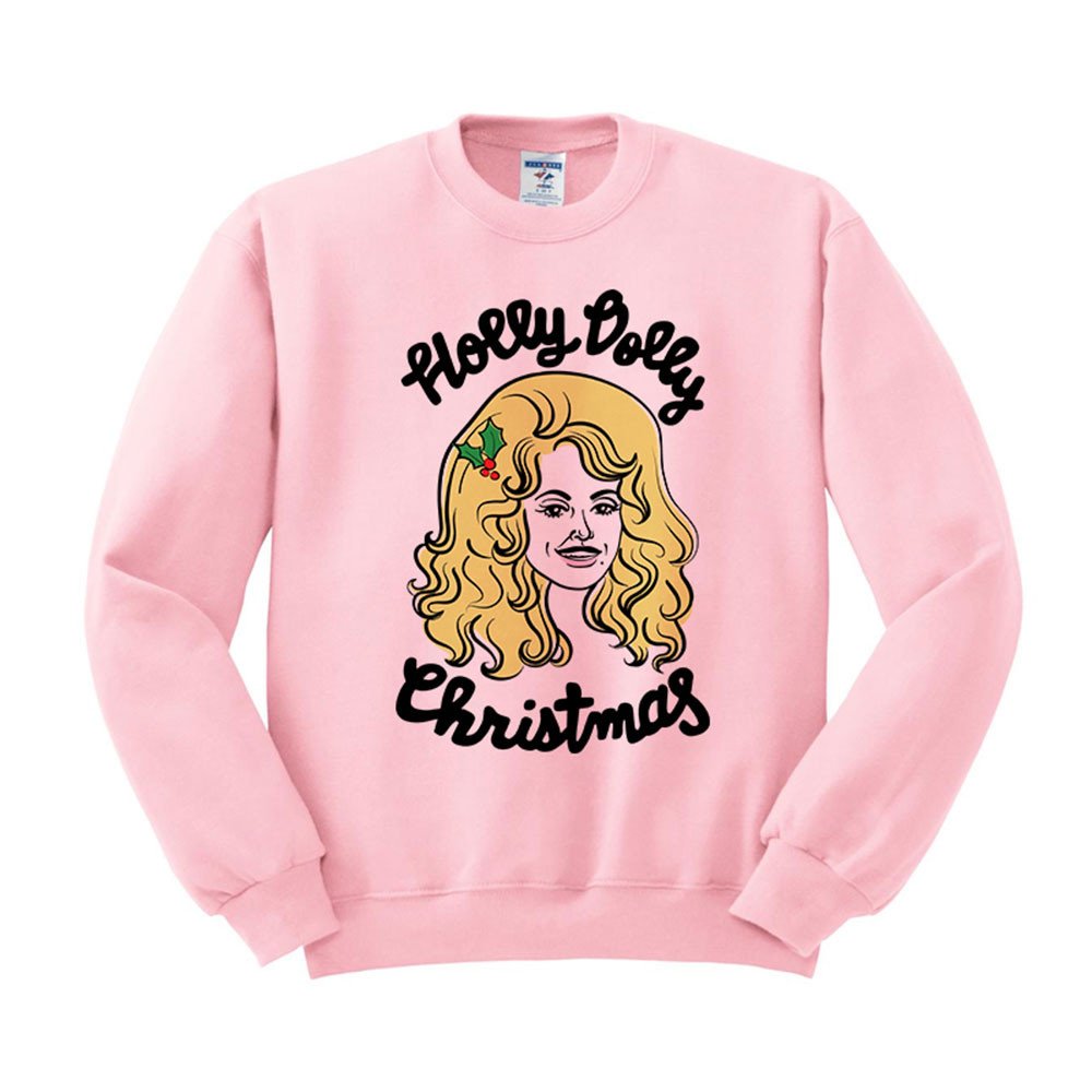 Holly dolly christmas sweatshirt Clearance