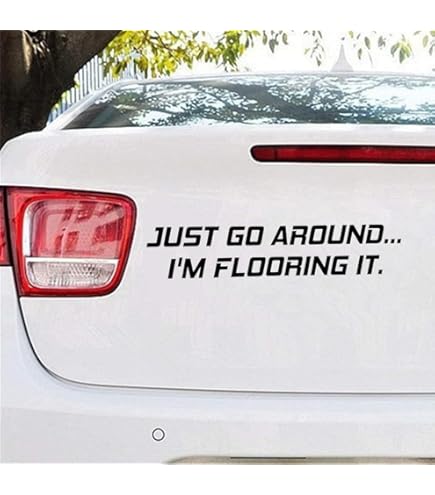 Honk If You're As Gay As Me Sticker's, 4 stuks, 180 mm x 120 mm, 7,1 x