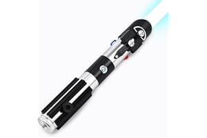 Saberforms Lightsaber Dueling Light Saber with 12 RGB Colors 16 Sound Fonts and Motion Control, Force FX Lightsabers with Premium Metal Handle and Replaceable Blade, Light Sabers for Adults, Kids