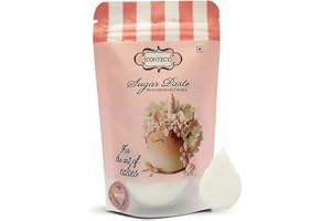 Confect White Fondant for Cake Decorating | Chef’s Choice Fondant Icing for Christmas Cakes, Cupcakes, Cookies & Baking – Smooth, Easy to Roll & Mold – Vanilla Flavor | Vegan, Gluten-Free, Nut-Free, Palm Oil-Free – 8.8 Oz