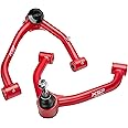 KSP Front Upper Control Arm wih Ball Joint for 2007-2018 Silverado Sierra 1500, OE Control Arms Replacement for Tahoe Avalanche Suburban Yukon XL Escalade K80669 K80670 K6541, Red