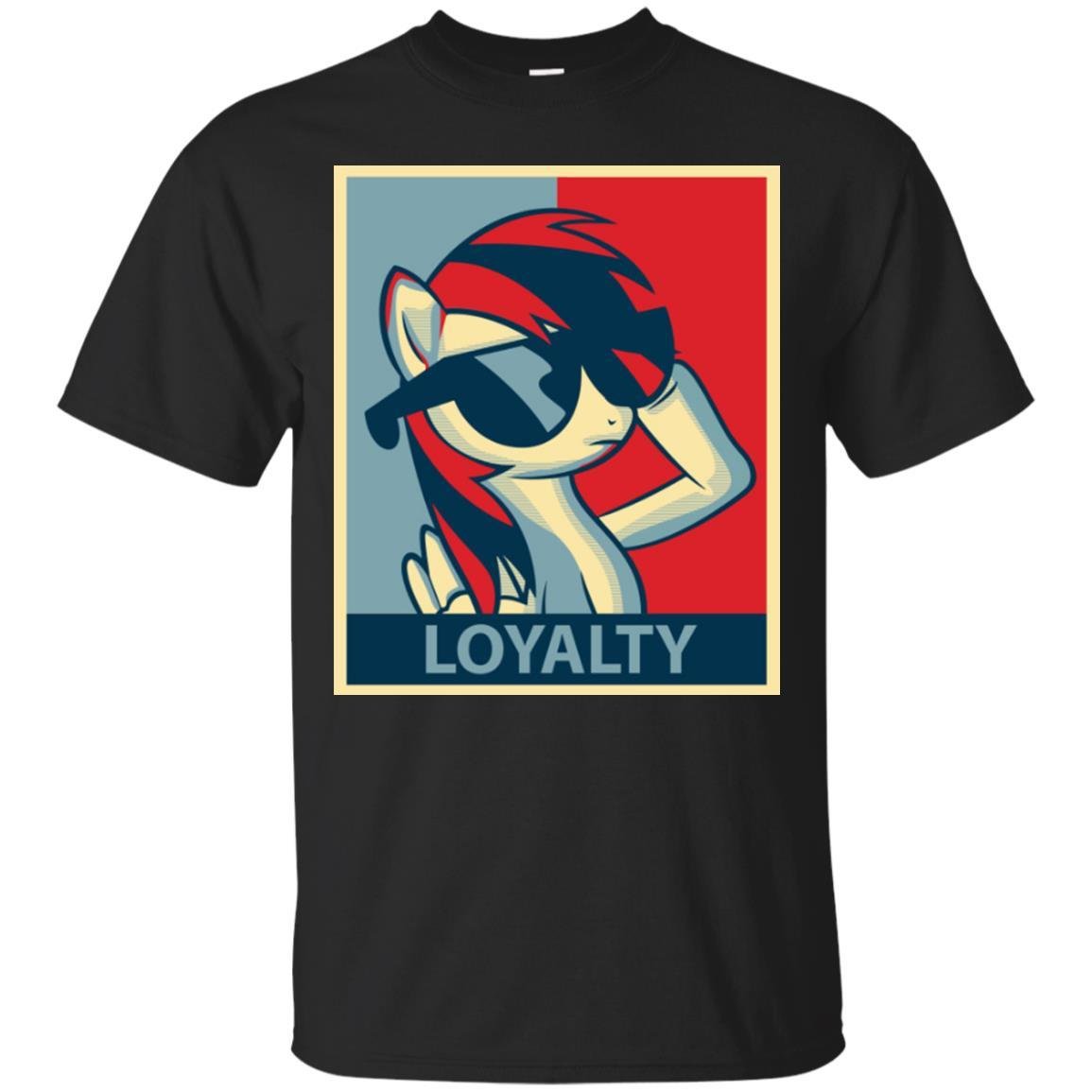 Rainbow Dash Loyalty T Shirt My Little Pony G200 Ultra T Shirt