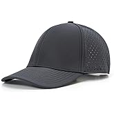2THESTARS Men Quick Dry Water Resistant Mesh Snapback Baseball Cap Adjustable Hat 22"–23.6"(56–60cm) for Golf Running Workout