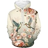 WELLFLYHOM Womens College Sweatshirts And Hoodies with Pocket Long Sleeve Pullover Jumper