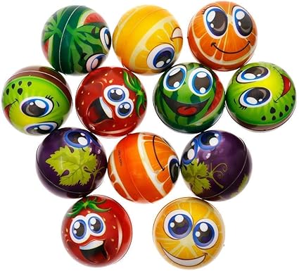 peach emoji stress ball