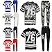 Boys Top Kids Designer Brooklyn 76 Camouflage T Shirt Tops & Trouser Set 5-13 Yr
