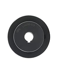 QWORK 2AK3058 Double Groove Pulley/Sheave, 3.05"OD