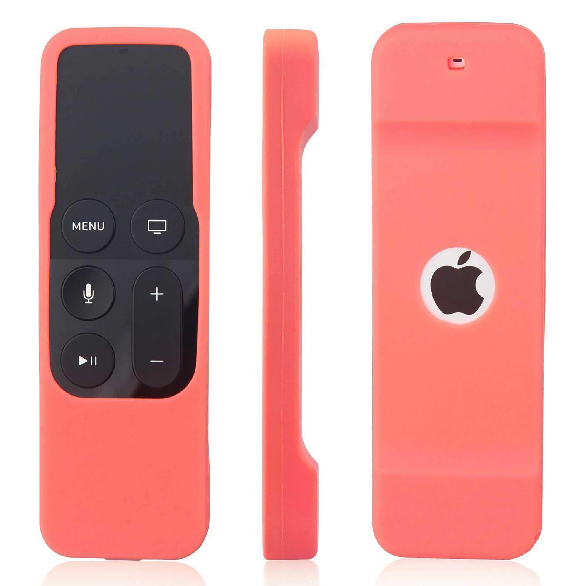ELLENNE Remote Control Silicone Case Cover for Apple TV 4th Gen (Pink)