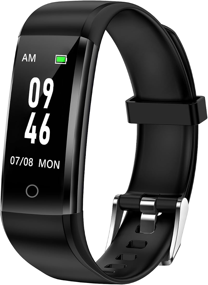 GRV Pedometer Watch Fitness Tracker Step Counter Calories Sleep Monitor No