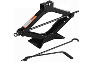 Scissor Jack for Car-2.0Ton(4409lbs) 丨Car Jack Kit-Tire Jack丨Portable,丨deal for SUV and Auto-with Crank Handle丨Heavy Duty Mat