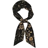 SHBYYGR Head Scarf Hair Neck Scarves for Women Fashion Purse Bag Scarfs Handbags Silky Satin Headscarf Charms