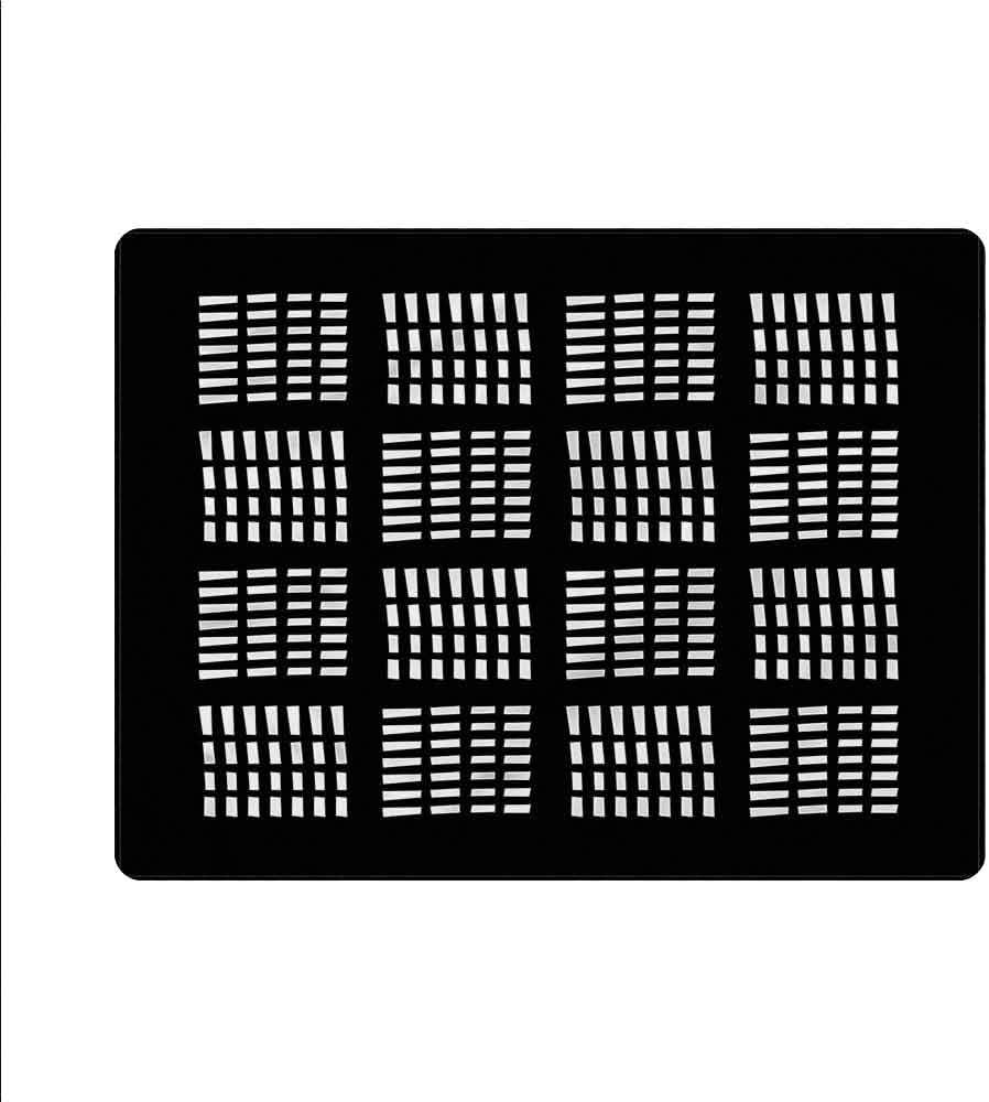 Abstract, Metal Tin Sign Dash Line Skyscraper Urban Custom Personalized Chic Tin Sign for Outdoor Home Business Wall 11.8x15.8 Inch