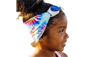 Splash Place SWIM GOGGLES with Fabric Strap - Adult & Kids Swim Goggles - Around The World Theme
