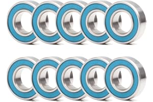 FUSHIBEARING 688-2RS Ball Bearing 8x16x5mm,ABEC-3 8x16x5 Blue Rubber Sealed Ball Bearings (Pick of 10pcs)