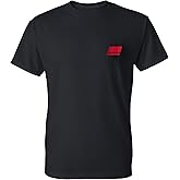 Abu Garcia Men's Standard Patch Logo Short Sleeve T-Shirt, Black, S