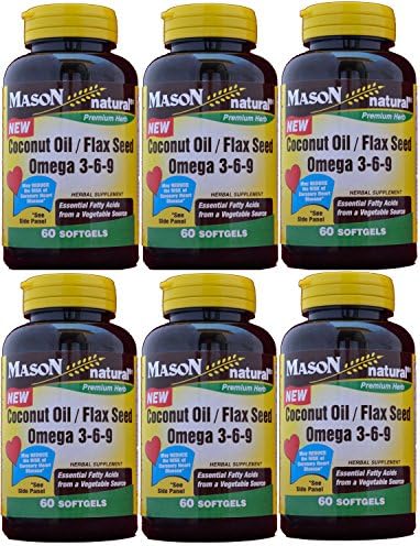 Mason Gels Flax Seed Ccnt Oil