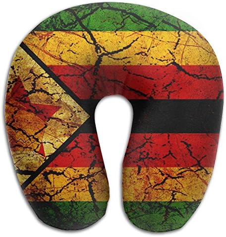 Vintage Zimbabwe U Neck Pillow Travel Neck Pillow Support On A Train, Airplane, Car, Bus Or While Camping
