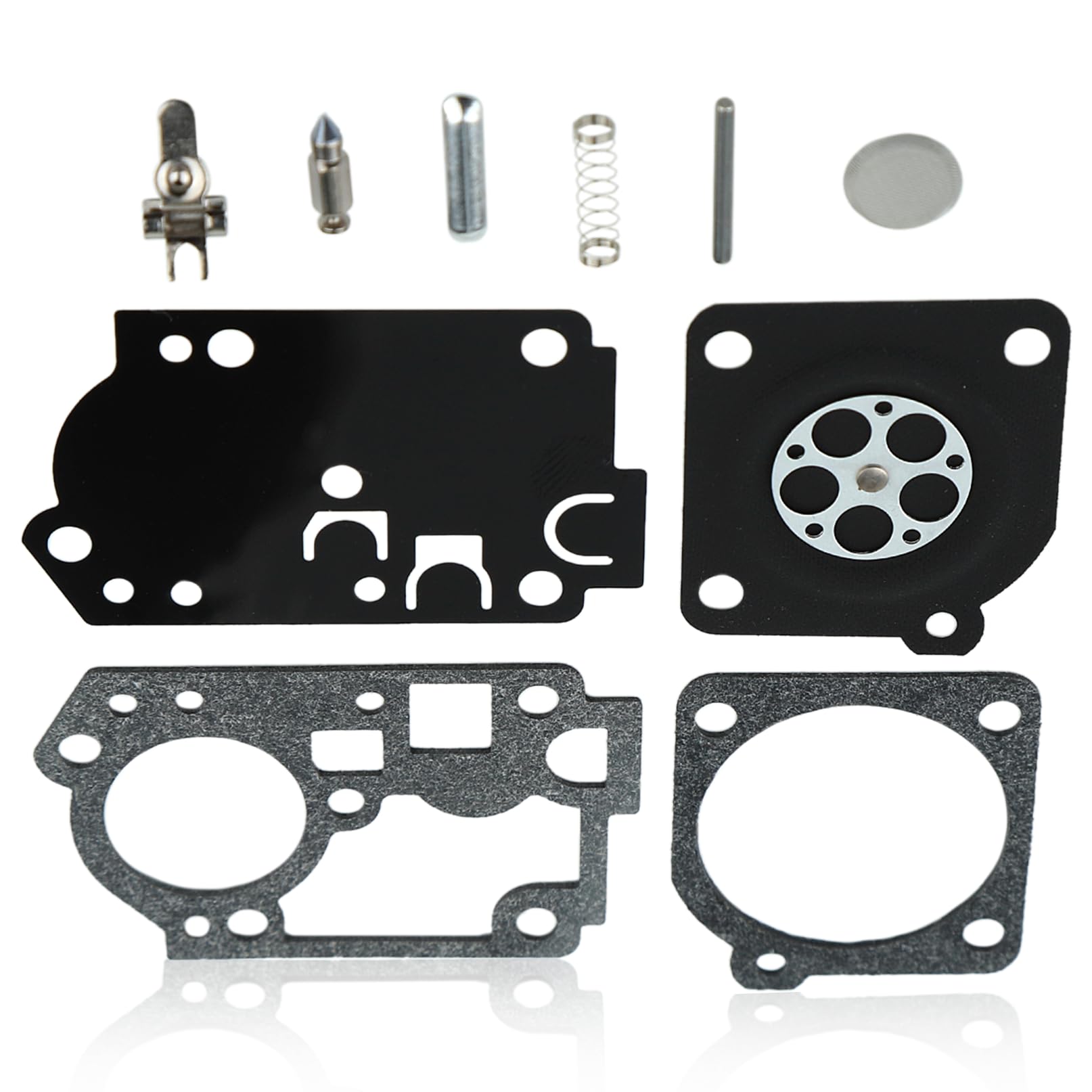 AUMEL Carburetor Rebuild Kit for ZAMA RB-156 C1U-W43 C1U-W45 Poulan BVM210VS Blower