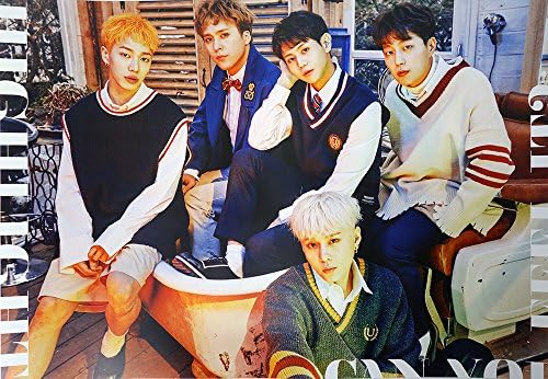 HIGHLIGHT - CAN YOU FEEL IT? (1st Mini Album) [Type-A] OFFICIAL POSTER with Tube Case 16.5 x 23.2 inches