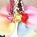 Oaoleer 6pcs 8 inch Unicorn Large Hair Bows with Alligator Clip Gift for Girls Toddles