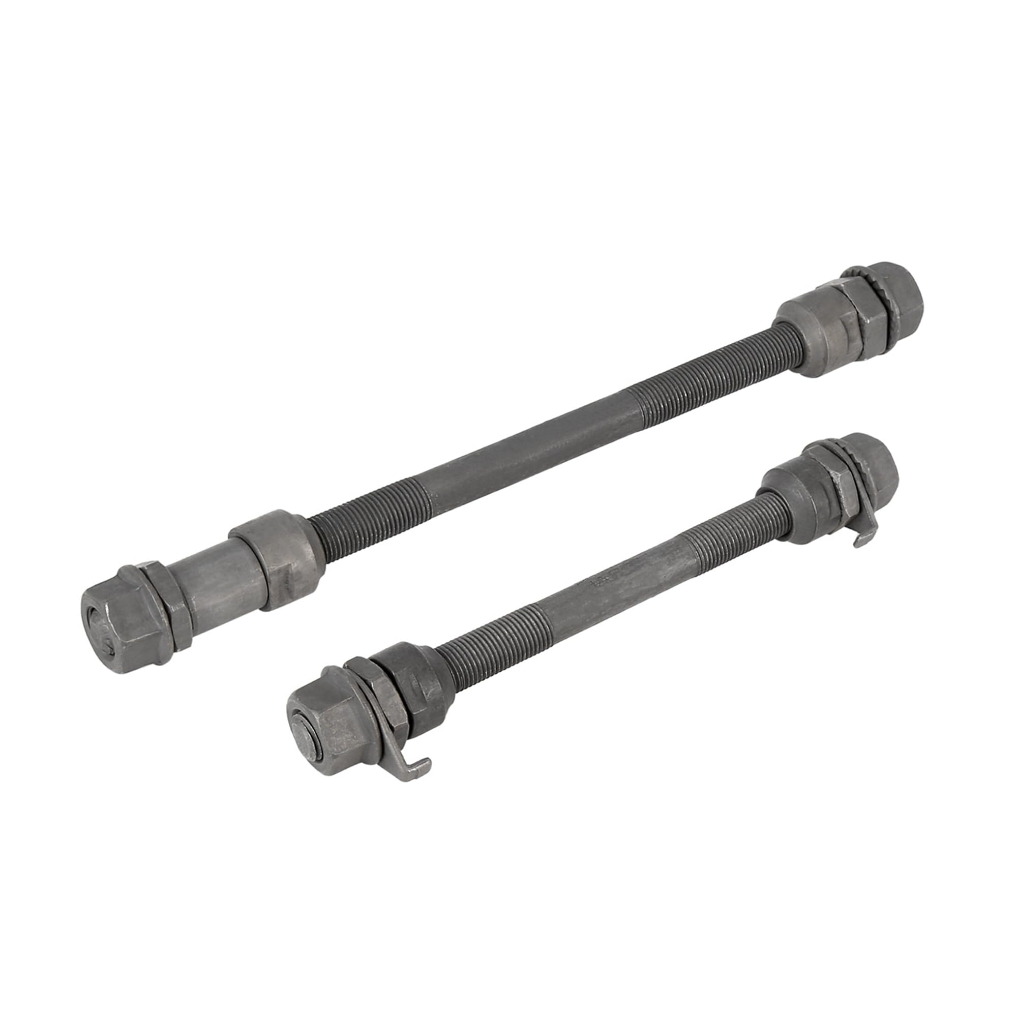 Hihaha 1 Set 9.5mm Wheel Hub Axle Front Rear Axle Solid Shaft for Bicycle Durable Material