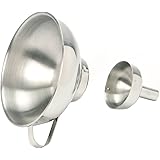 Norpro Stainless Steel Funnel with Removable Spout